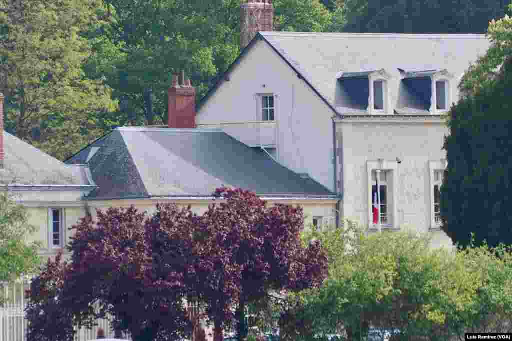 Young Muslims at risk were brought to Pontourney in Beaumont-en-Veron, France, to sing the French national anthem and be immersed in the secular principles that underpin the French republic.