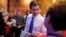 Democratic 2020 U.S. presidential candidate Pete Buttigieg greets voters during a campaign stop at Portsmouth Gas Light, in Portsmouth, New Hampshire, March 8, 2019.
