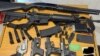 Man Arrested in US Supermarket While Carrying Six Guns 