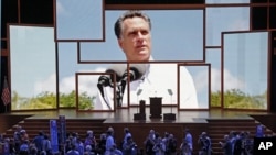 A floating stage and the vault are reflected in a salt lake of a salt mine in the southern Austrian village of Altausse. According to Altausse records, Nazis stored there more than 9000 paintings between 1943-1945.