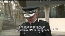 Suite de l’enquête sur l'attentat de Londres (vidéo)