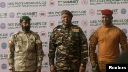 Burkina Faso, Mali et Niger, également gouverné par une junte depuis  un coup d'Etat, ont noué une alliance stratégique en septembre 2023.