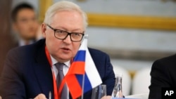 Thứ trưởng Ngoại giao Nga Sergei Ryabkov.