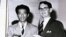 Milton Osborne (right) with his oldest Cambodian friend, Prince Sisowath Phandaravong at the British Embassy in Phnom Penh in July 1961. (Courtesy photo of Milton Osborne) 