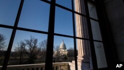 Вид на будівлю Конгрнсу США.