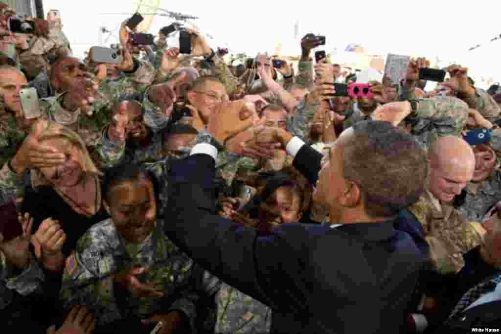 Fireworks explode over Olympic Park at the end of the closing ceremony for the 2014 Winter Olympics, Feb. 23, 2014.