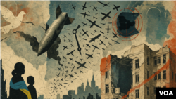 اوکراین وايي روسیې یې په مرکز او یو بل ښار باندې لوی هوايي بریدونه کړي