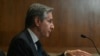 El secretario de Estado Antony Blinken, comparece ante el Comité de Relaciones Exteriores del Senado para examinar la solicitud de presupuesto para el año fiscal 2025 para el Departamento de Estado, en el Capitolio en Washington, el martes 21 de mayo de 2024.