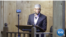 Sheikh Abdirahman Sharif delivers Friday sermon at Dar al-Hjira mosque in Minneapolis on Nov 5, 2018.